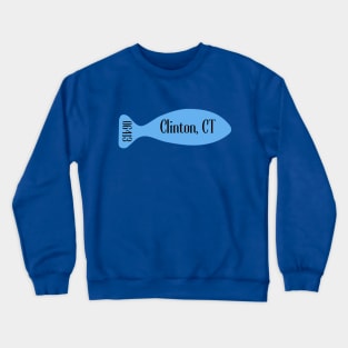 Clinton, CT Town Pride v2 Crewneck Sweatshirt